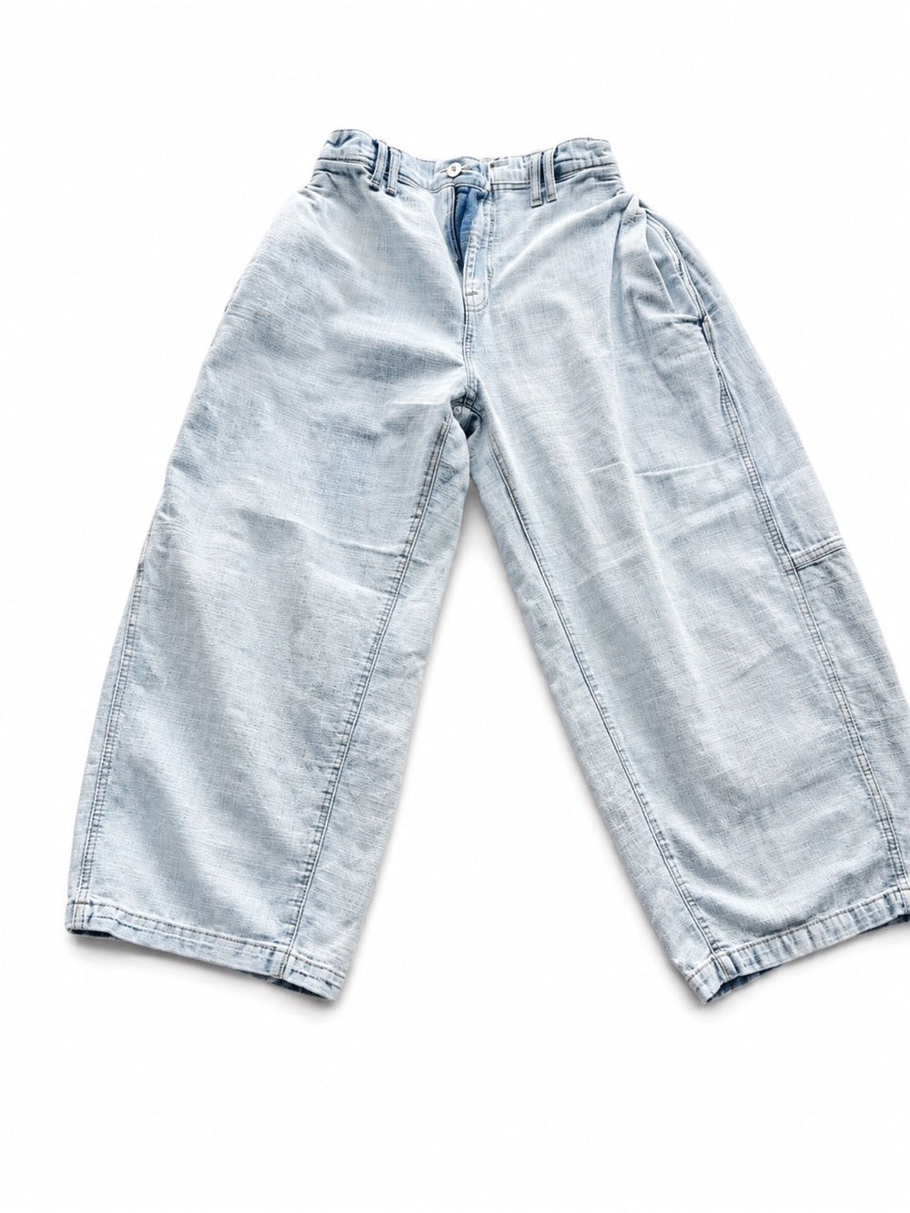 We The Free Light Blue Wide-Leg Jeans